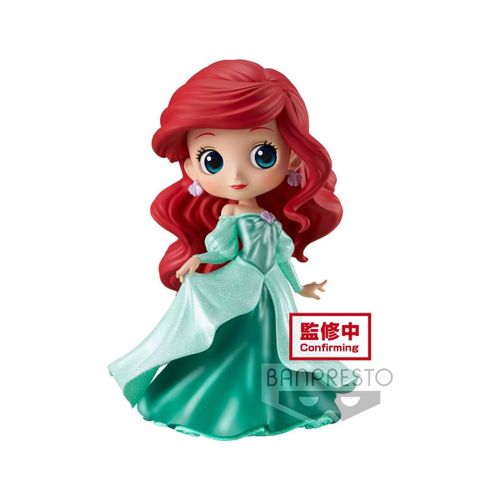 Disney - Figurine Q Posket Ariel Princess Dress Glitter Line 14 Cm