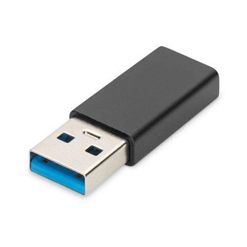 Adap Digitus Usb A To Usb-c Black
