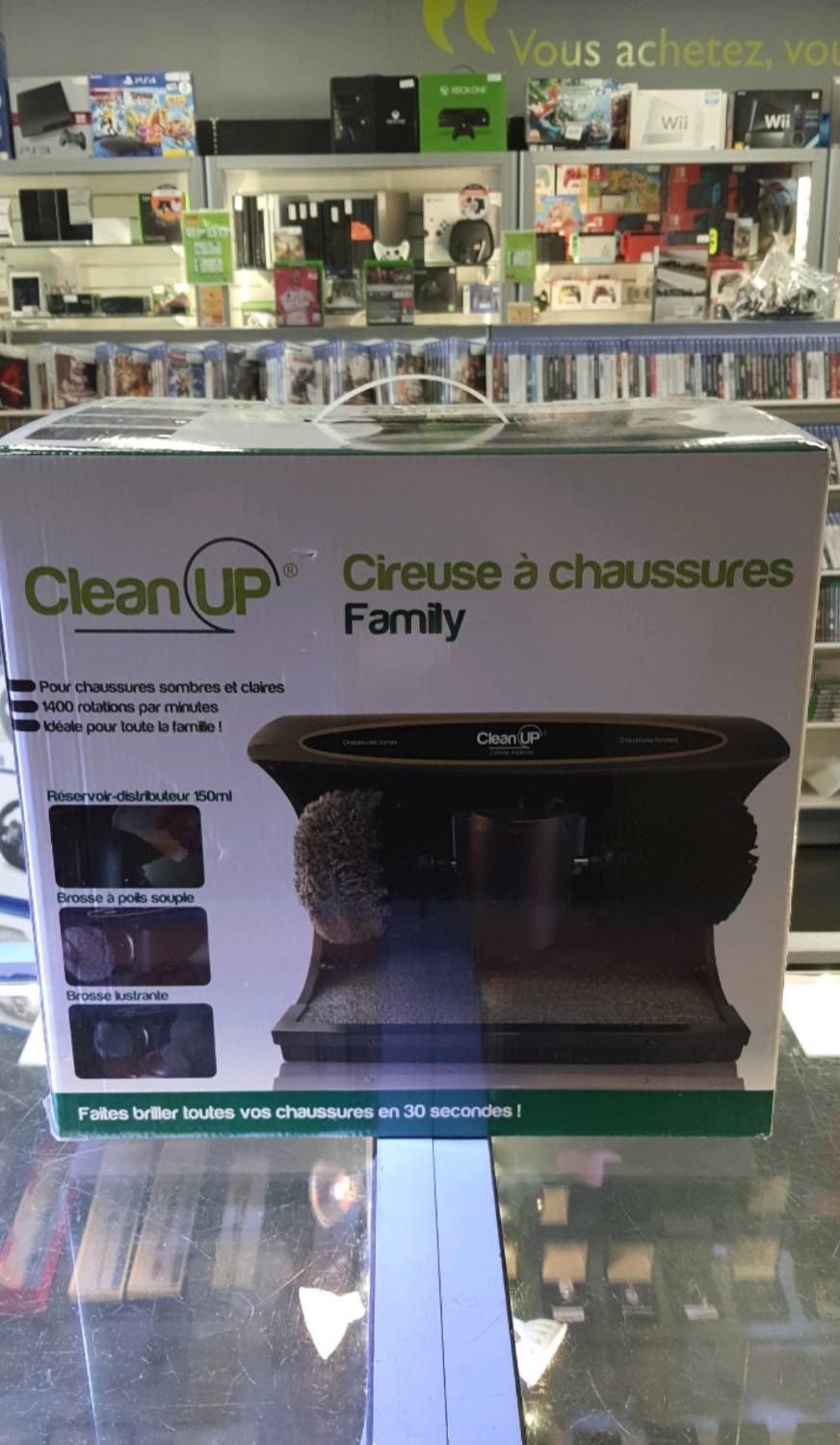 Cleanup Cireuse À Chaussures Family