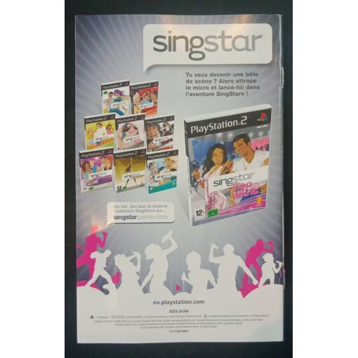SINGSTAR POP HITS SONY PLAYSTATION 2 (PS2) PAL-FR OCCASION (SANS MICRO - WITHOUT MICROPHONES) on Playstation 2 - Trader Games