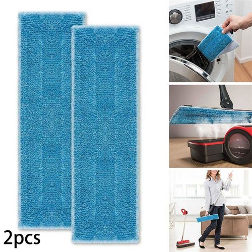 2 chiffons de vadrouille lavables Pour les outils de nettoyage ménager de la machine à vapeur Polti Moppy