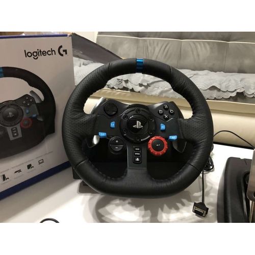 Volante Logitech G29 Ps3, Ps4, Ps5 e Pc., Acessório p/ Videogame Logitech Usado 85772387