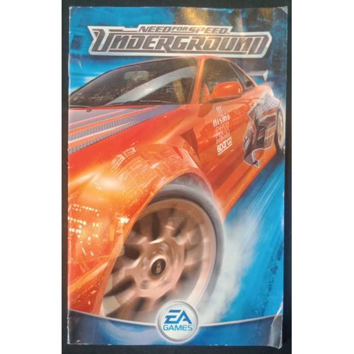 Need For Speed Underground - Notice Officielle - Sony Playstation 2 - Ps2