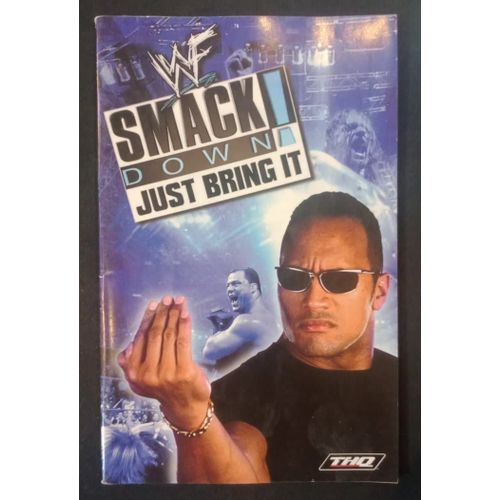 Wwf Smackdown ! Just Bring It - Notice Officielle - Sony Playstation 2 - Ps2