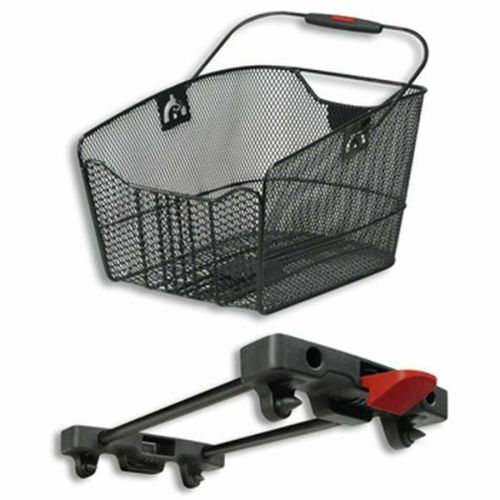Panier Arrière Maille Étroite Pour Racktime Plaque Adaptable Incluse Klickfix Citymax