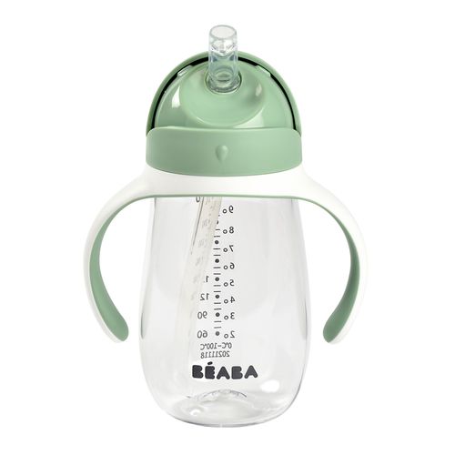 Tasse Paille 300 Ml - Vert Sauge - Beaba