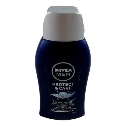 Gel Douche Nivea Men Protect & Care Soin Intense Aloe Vera 50ml Corps Cheveux 