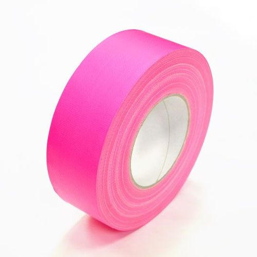 Gaffeur fluo ruban adhésif Toilé decoweb.com - Rose - 50mm x 25ml