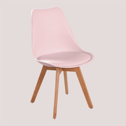 Pack De 2 Chaises Nordic Rose Noisette