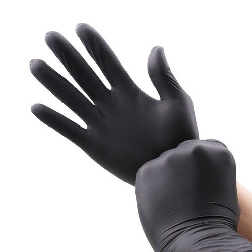 Gants En Nitrile - Noirs - 100 Pcs - Grand