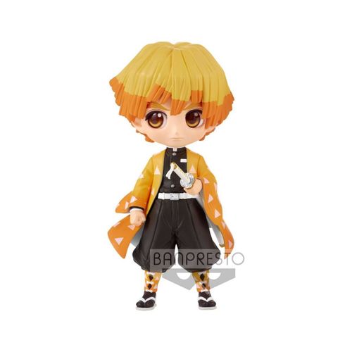 Demon Slayer Kimetsu No Yaiba - Figurine Q Posket Zenitsu Agatsuma Ii Ver. A 14 Cm
