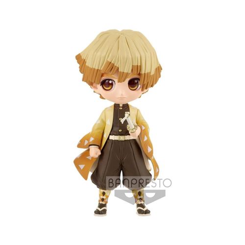 Demon Slayer Kimetsu No Yaiba - Figurine Q Posket Zenitsu Agatsuma Ii Ver. B 14 Cm