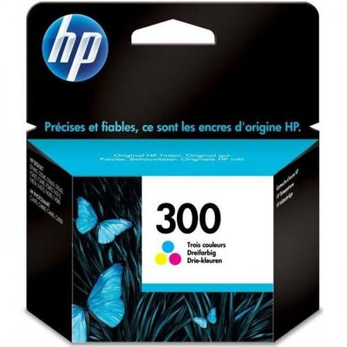 Cartouche d'Encre - Imprimante HP 300 trois couleurs authentique (CC643EE) pour HP DeskJet F4580 et HP Photosmart C4680/C4795
