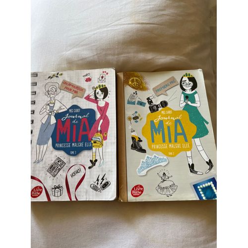 Tome 2 Et Tome 3 De Journal De Mia Princesse Malgré Elle (Meg Cabot)