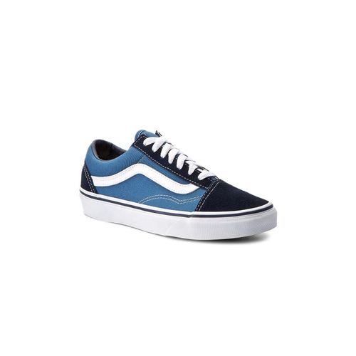 Vans - Chaussures Basses À Lacets Pour Adulte Old Skool - Bleu - 35
