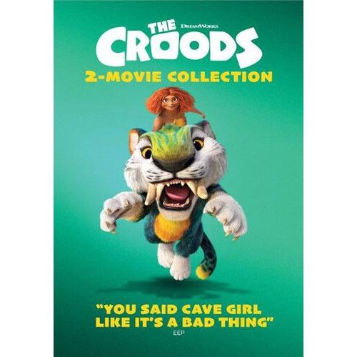 The Croods: 2-Movie Collection [Dvd] 2 Pack, Eco Amaray Case
