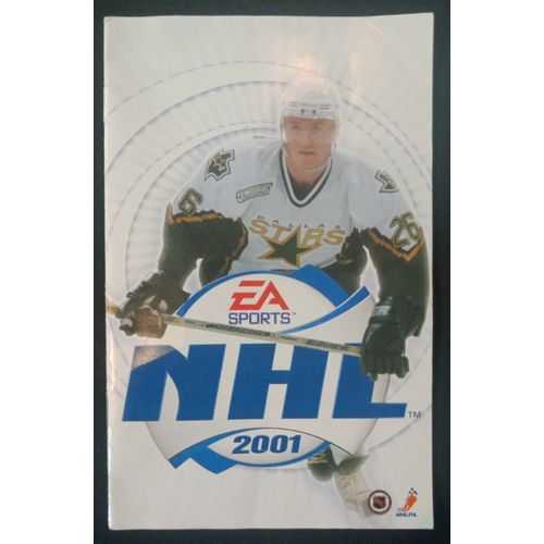 Nhl 2001 - Notice Officielle - Sony Playstation 2 - Ps2