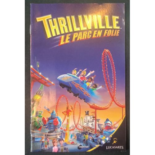 Thrillville Le Parc En Folie - Notice Officielle - Sony Playstation 2 - Ps2