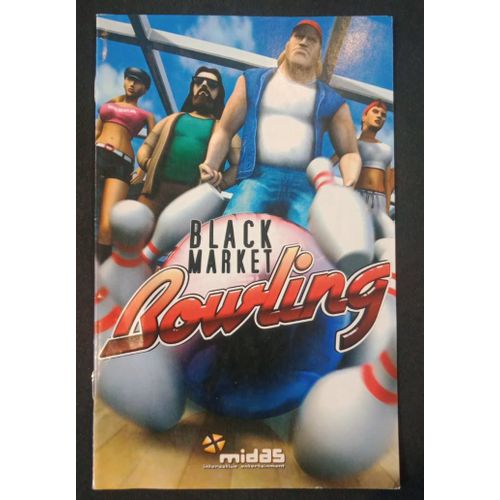 Black Market Bowling - Notice Officielle - Sony Playstation 2 - Ps2
