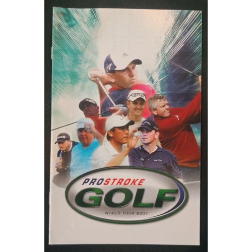 Pro Stroke Golf - Notice Officielle - Sony Playstation 2 - Ps2