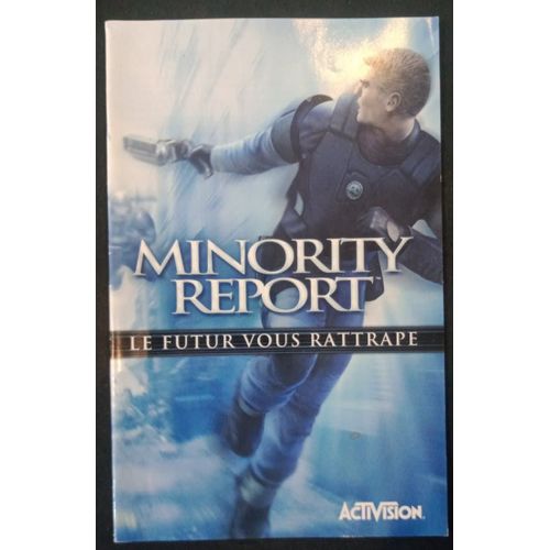 Minority Report - Le Futur Vous Rattrape - Notice Officielle - Sony Playstation 2 - Ps2