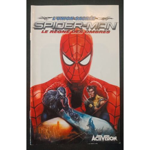 Spiderman Le Règne Des Ombres - Notice Officielle - Sony Playstation 2 - Ps2
