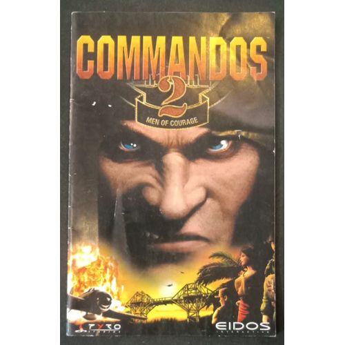 Commandos 2 Men Of Courage - Notice Officielle - Sony Playstation 2 - Ps2
