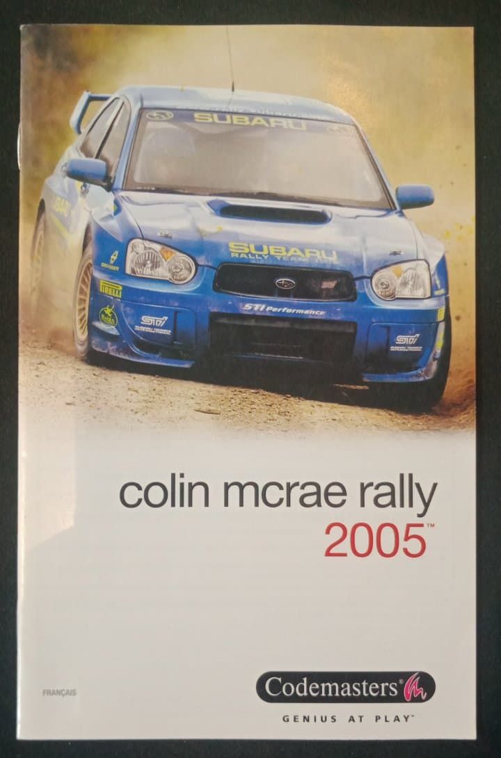 Colin Mcrae Rally 2005 - Notice Officielle - Sony Playstation 2 - Ps2