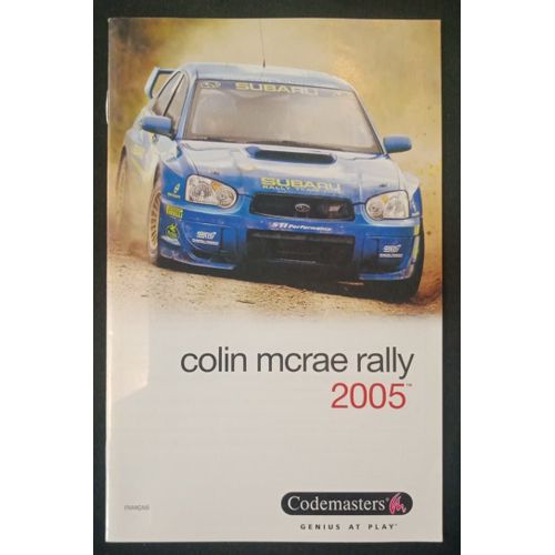 Colin Mcrae Rally 2005 - Notice Officielle - Sony Playstation 2 - Ps2