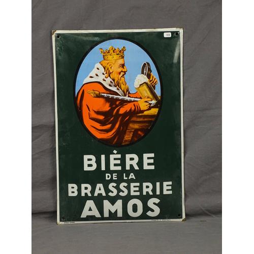 Affiche Bière Brasserie Amos