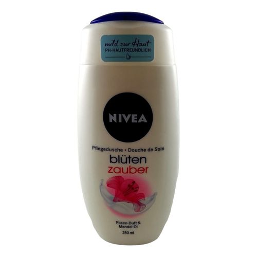 Gel Douche Nivea Flower Magic 250ml Fleur De Rose Amande Peau Douce 
