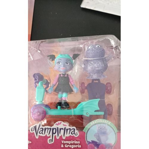 Figurine Vampirina Et Gregoria Skateboard 