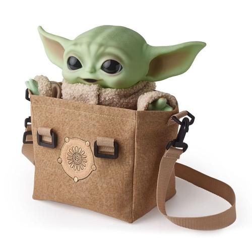 Figurine Lego Star Wars Bébé Yoda 30 cm avec sons et sac - Vert
