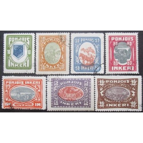 Ingrie Série N°8 Au 14 Oblitéré Cote 135€