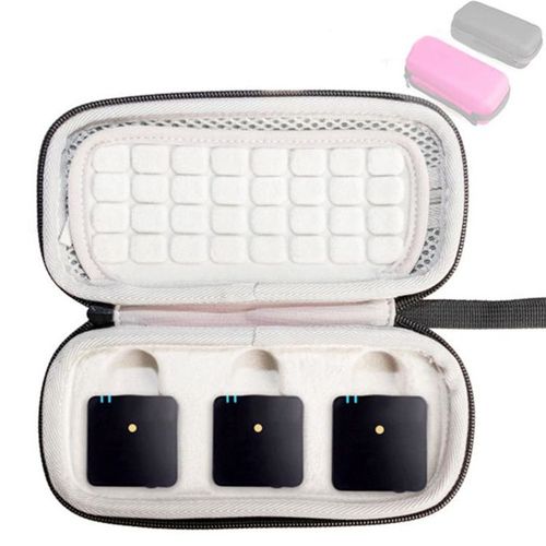 Étui Housse pour Rode Système de microphone sans fil GO II 2 canaux (gris)