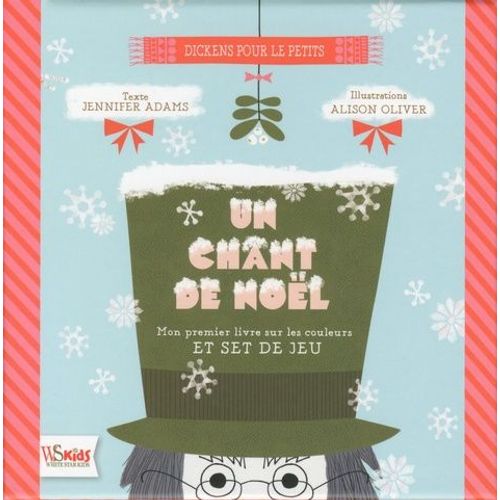 Coffret Un Chant De Noël - Contient : 1 Livre Et 7 Planches En Carton De Formes À Découper