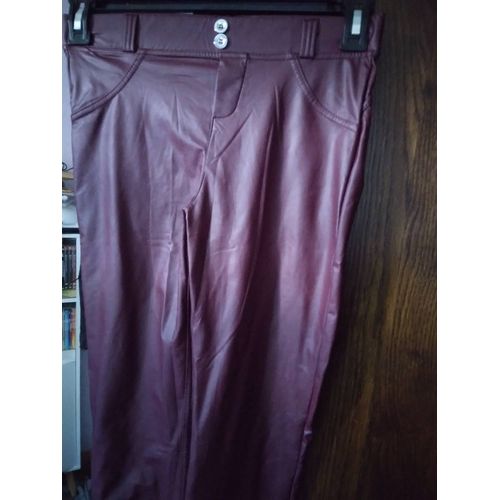 Leggings De Femme En Cuir