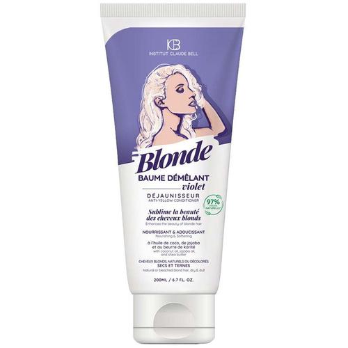 Blonde Baume Démêlant Violet Déjaunisseur Nourrissant Et Adoucissant 