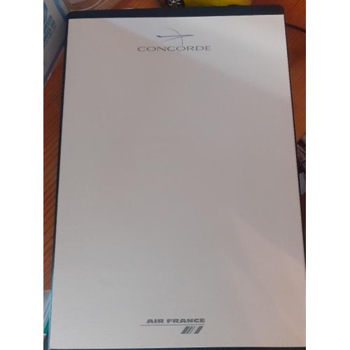 Menu Concorde Air France