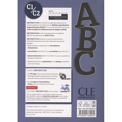Abc Dalf C1/C2 (1 Cd Audio Mp3)