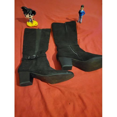 Bottes Femme 39 Noir Grand Boulevard