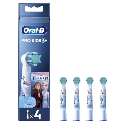 Pack 4 Brossettes brosse à dents Oral-B Kids Reine Des Neiges