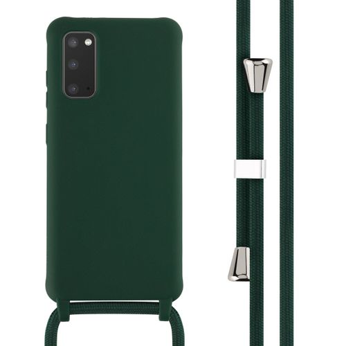 Imoshion ¿Coque En Silicone Avec Cordon Samsung Galaxy S20 Vert Foncé
