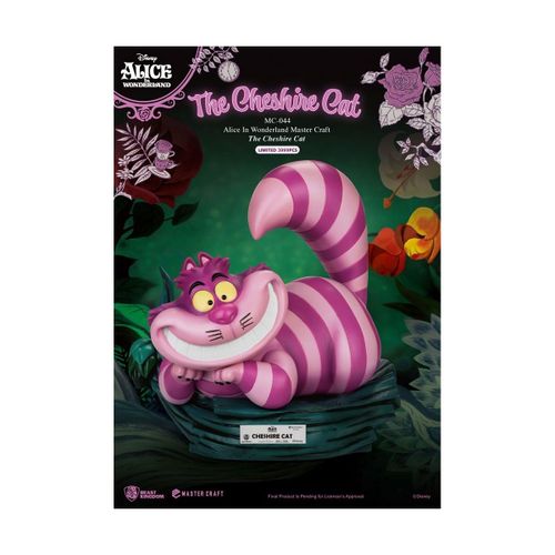 Alice Au Pays Des Merveilles - Statuette Master Craft The Cheshire Cat 36 Cm