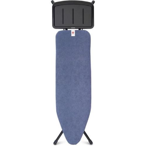 BRABANTIA - RFGS - Table a repasser - Taille B - 124 x 38 cm - Denim blue