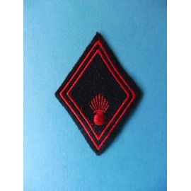 Insigne / Losange De Bras Modele 1945 / Type Mobilisation Infanterie Metropolitaine / Original