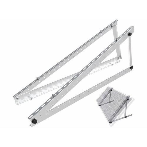 Support réglable en aluminium pour panneau solaire jusqu¿à 118 cm de largeur