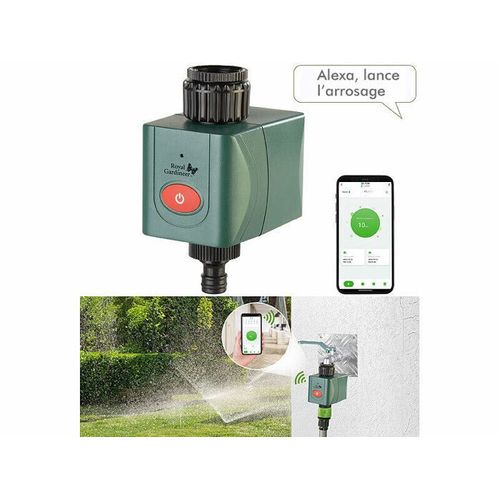 Programmateur d'arrosage connecté BWC-610 compatible commandes vocales