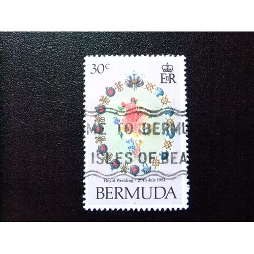 50 Bermudes 1981 / Bouquet De Mariage/ Yvert 402 Fu