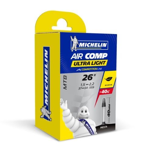 Chambre 26 37/54x559 V/Presta 40mm C4 Air Comp Ultra Light Michelin